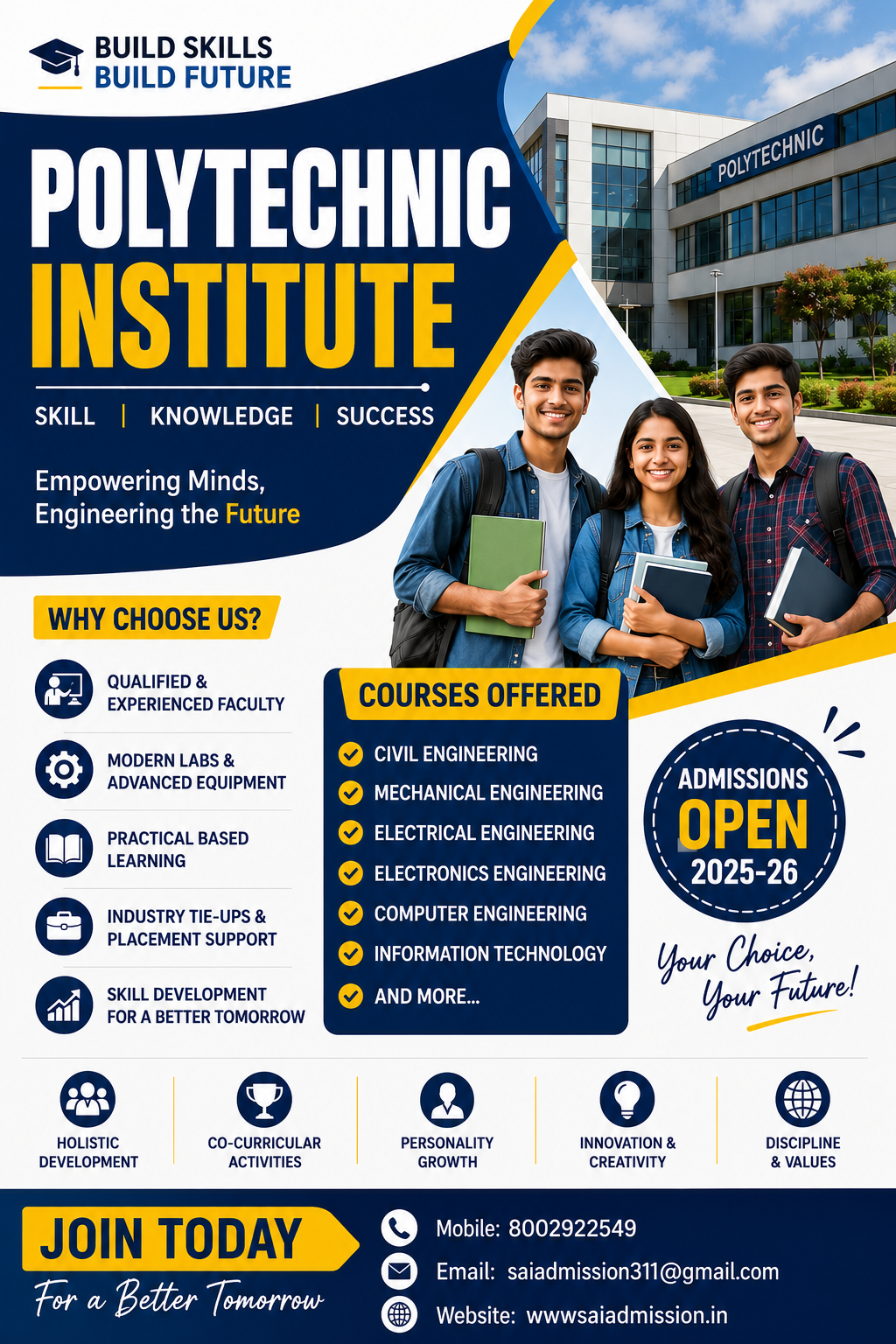 ADMISSION OPEN 
